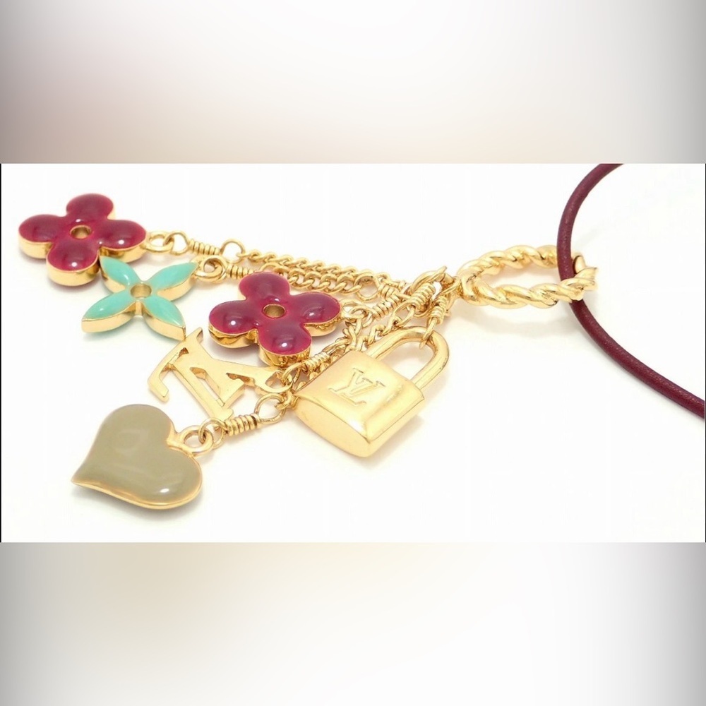 Louis Vuitton Sweet Monogram Charm Necklace - Picture 7 of 7